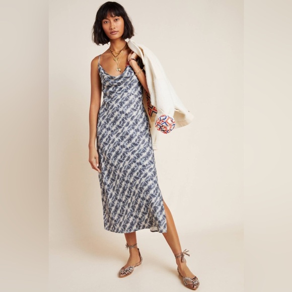 ANTHROPOLOGIE The Elyse Slip Dress size XS - Picture 13 of 13